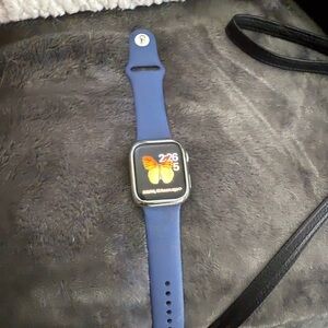 Apple Watch Series 7 Smartwatch with new Blue Band